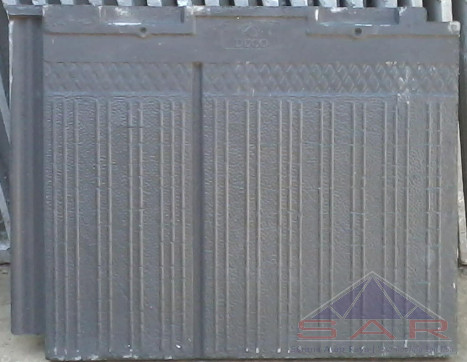 genteng beton flat natural